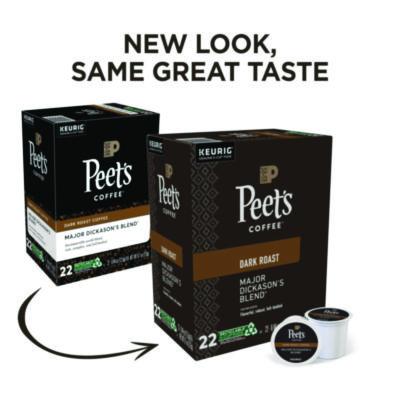 Peet%27s Coffee & Tea Major Dickason%27s Blend K-Cups, 22/box (GMT6547) GMT6547