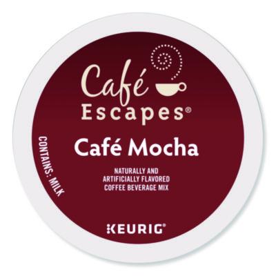 Cafe Escapes Mocha K-Cups, 24/box, 96/carton (GMT6803CT) GMT6803CT
