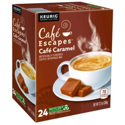 Cafe Escapes Cafe Escapes K-Cup Cafe Caramel Coffee (6813) GMT6813