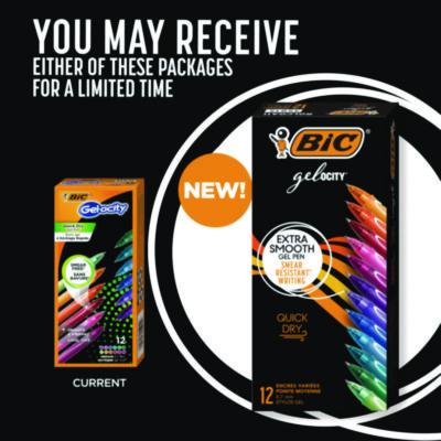 Gel-ocity Quick Dry Gel Pen, Retractable, Fine 0.7 mm, Assorted Ink and Barrel Colors, Dozen