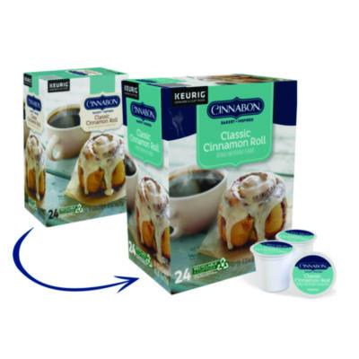 Cinnabon Cinnabon Classic Cinnamon Roll Coffee K-Cups, 24/box (GMT6305) GMT6305