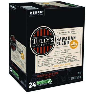 Tully%27s Coffee Hawaiian Blend Coffee K-Cups, 96/carton (GMT6606CT) GMT6606CT