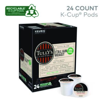Tully%27s Coffee Italian Roast Coffee K-Cups, 24/box (GMT193019) GMT193019