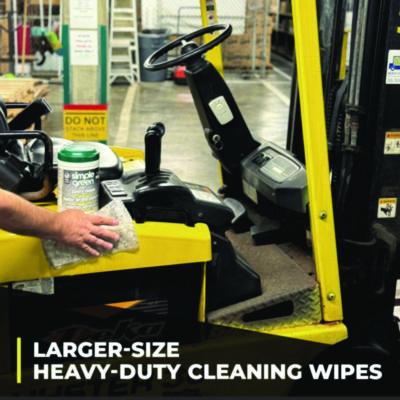 Safety Towels, 1-Ply, 10 x 11.75, White, Unscented, 75/Canister, 6 Canisters/Carton