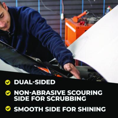 Safety Towels, 1-Ply, 10 x 11.75, White, Unscented, 75/Canister, 6 Canisters/Carton