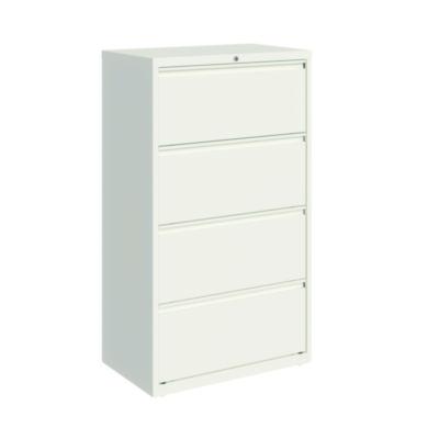AleraLateral File, 4 Letter/Legal/A4 -Size File Drawers, White, 30" x 18.63" x 52.5" (ALE23698) ALE23698