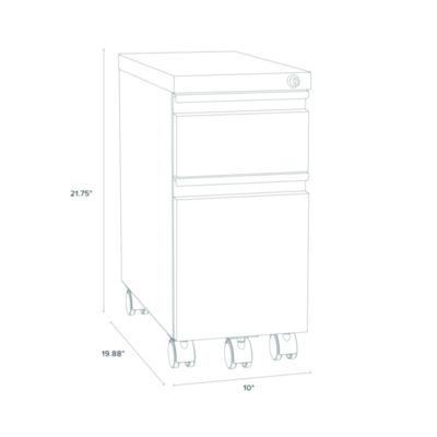 PEDESTAL,B/F SLIM PED,SV