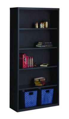 BOOKCASE,5-SHELF,BK