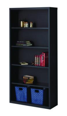 BOOKCASE,5-SHELF,BK