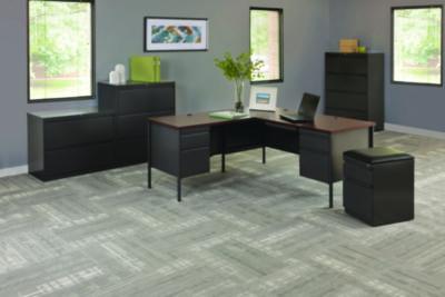 DESK,L RETURN PY/OAK,PY