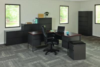 DESK,L RETURN PY/OAK,PY