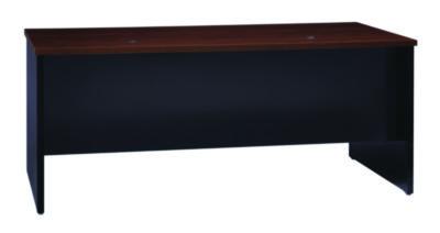 DESK,EXEC DOUBLE PED,BK