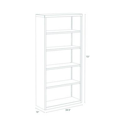 BOOKCASE,5-SHELF,CC