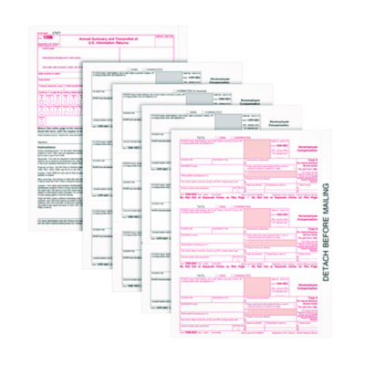 Adams® 4-Part 1099-NEC Tax Forms with Tax Forms Helper®