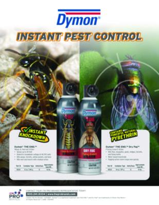 THE END. Dry Fog Flying Insect Killer, 14 oz Aerosol Spray, 12/Carton