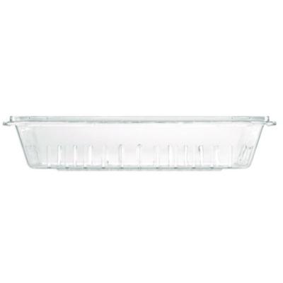 Carlisle StorPlus Polycarbonate Food Storage Container Colander, 18 x 26, Clear, Plastic (CFS1062807) CFS1062807