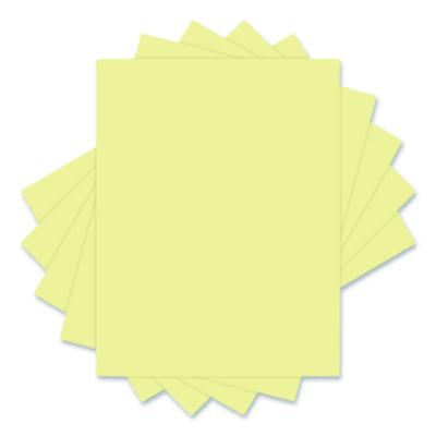 Universal Deluxe Colored Paper, 20 lb Bond Weight, 8.5 x 11, Canary, 500 Sheets/Ream, 10 Reams/Carton UNV11201CT