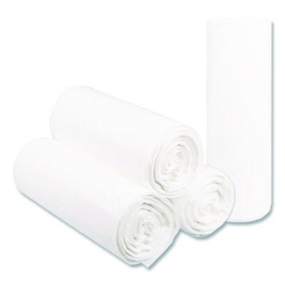 Vu Thru Liner Low Density Can Liner, 60 gal, 0.95 mil, Natural, Roll, 100/Carton