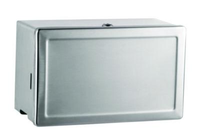 Bobrick Surface-Mounted Paper Towel Dispenser, 12.13 x 6.13 x 7.25, Satin Finish Stainless Steel (BOB263) BOB263