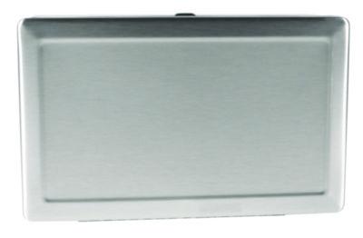Bobrick Surface-Mounted Paper Towel Dispenser, 12.13 x 6.13 x 7.25, Satin Finish Stainless Steel (BOB263) BOB263