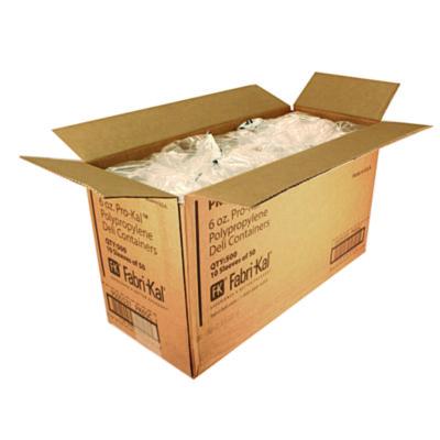 Microwavable Deli Containers, 6 oz, 4.6