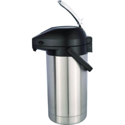 3 Liter Lever Action Airpot, Stainless Steel/Black