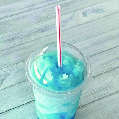 PET Cold Cup Dome Lids, Fits 14 oz to 24 oz Cold Cups, Plastic, Clear, 100/Sleeve, 10 Sleeves/Carton