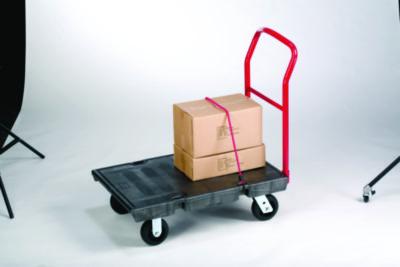 Heavy-Duty Platform Truck Cart, 1,000 lb Capacity, 24 x 36 Platform, Black