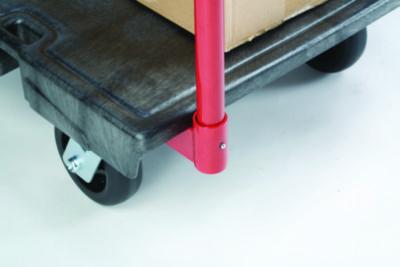 Heavy-Duty Platform Truck Cart, 1,000 lb Capacity, 24 x 36 Platform, Black