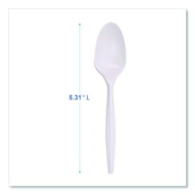 Mediumweight Polypropylene Cutlery, Spoon, 5.31