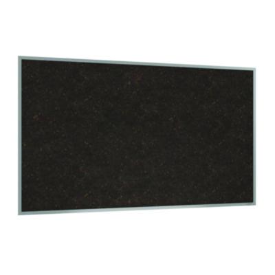 Ghent Natural Cork Bulletin Board with Aluminum Frame