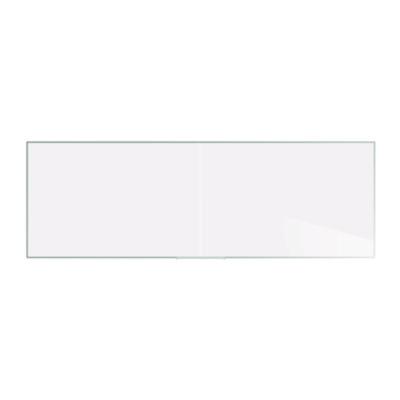 Ghent Two-Piece M2 Non-Magnetic Whiteboard with Aluminum Frame