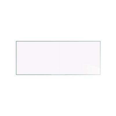 Ghent Two-Piece M2 Non-Magnetic Whiteboard with Aluminum Frame