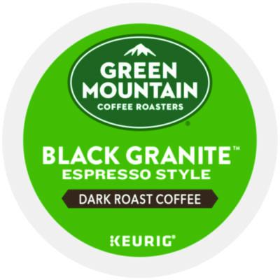 Green Mountain Coffee Black Granite Espresso Style K-Cups, 24/Box (GMT9530) GMT9530