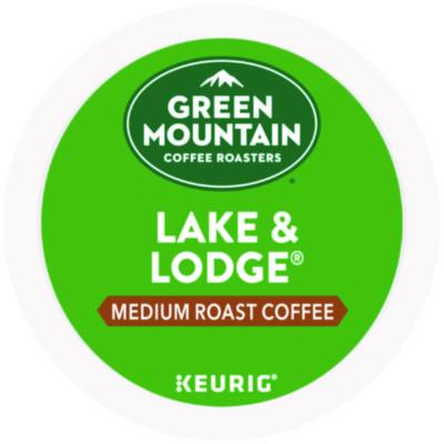 Green Mountain Coffee Lake And Lodge Coffee K-Cups, Medium Roast, 24/box (GMT6523) GMT6523
