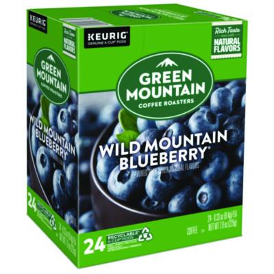 Green Mountain Coffee Fair Trade Wild Mountain Blueberry Coffee K-Cups, 24/box (GMT6783) GMT6783