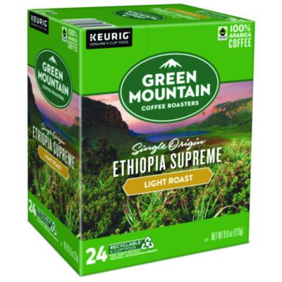Green Mountain Coffee Ethiopian Supreme K-Cups, 24/box (GMT8488) GMT8488