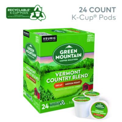 Green Mountain Coffee Roasters K-Cup Vermont Country Blend Decaf Coffee (7602CT) GMT7602CT