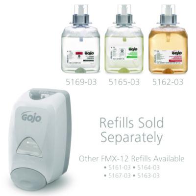 Fmx-12 Soap Dispenser, 1,250 Ml, 6.12 X 5.13 X 10.5, Gray/white