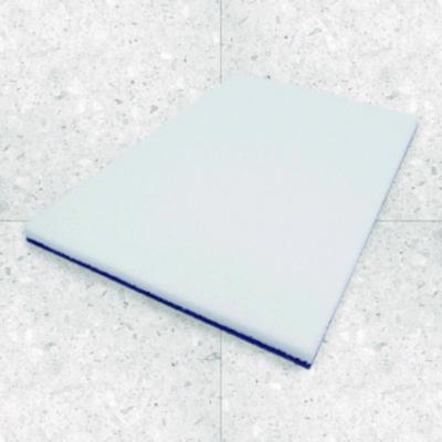 Americo XTRACT Melamine Floor Pad, 14 x 20, White/Brown, 5/Carton (AM740401420) AM740401420