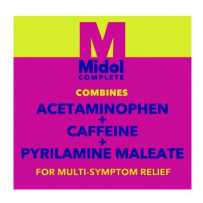 Complete Menstrual Caplets, 2/Pack, 30 Packs/Box