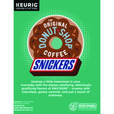 SNICKERS Flavored Coffee K-Cups, 48/Box