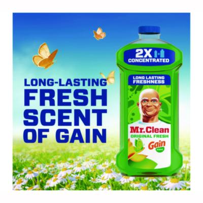 Multipurpose Cleaning Solution, Gain Original Fresh Scent, 64 oz Bottle