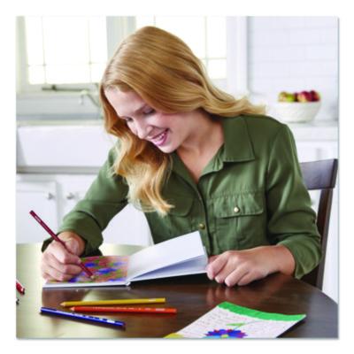 Premier Colored Pencil, Crimson Red Lead, Crimson Red Barrel, 12/Pack