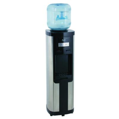 Hot and Cold Water Dispenser, 3 gal to 5 gal, 12.25 x 13 x 38.75, Stainless Steel