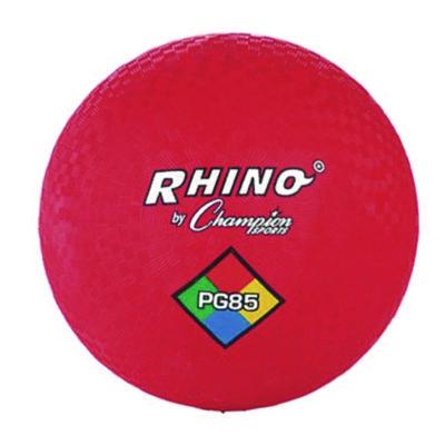 Champion Sports 8.5" Playground Ball Set with Pump, Assorted Colors, 6/Set (CSIPG85XSET) CSIPG85XSET