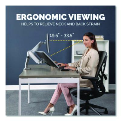 Platinum Series Dual Monitor Arm, For 27