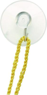 Baumgartens Suction Cup With Hook, Metal Silver Hook, 50/box (BAUDG4001) BAUDG4001