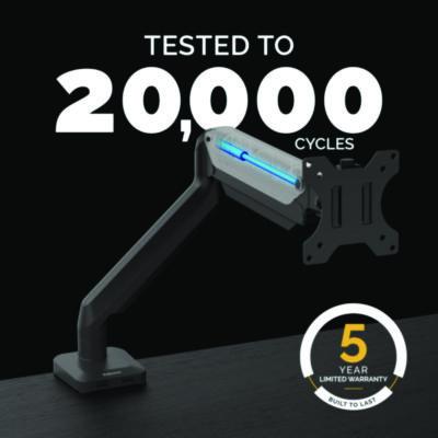 Platinum Series Single Monitor Arm, For 30