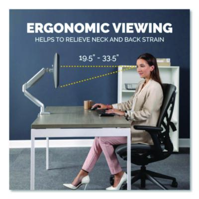 Platinum Series Single Monitor Arm, For 27